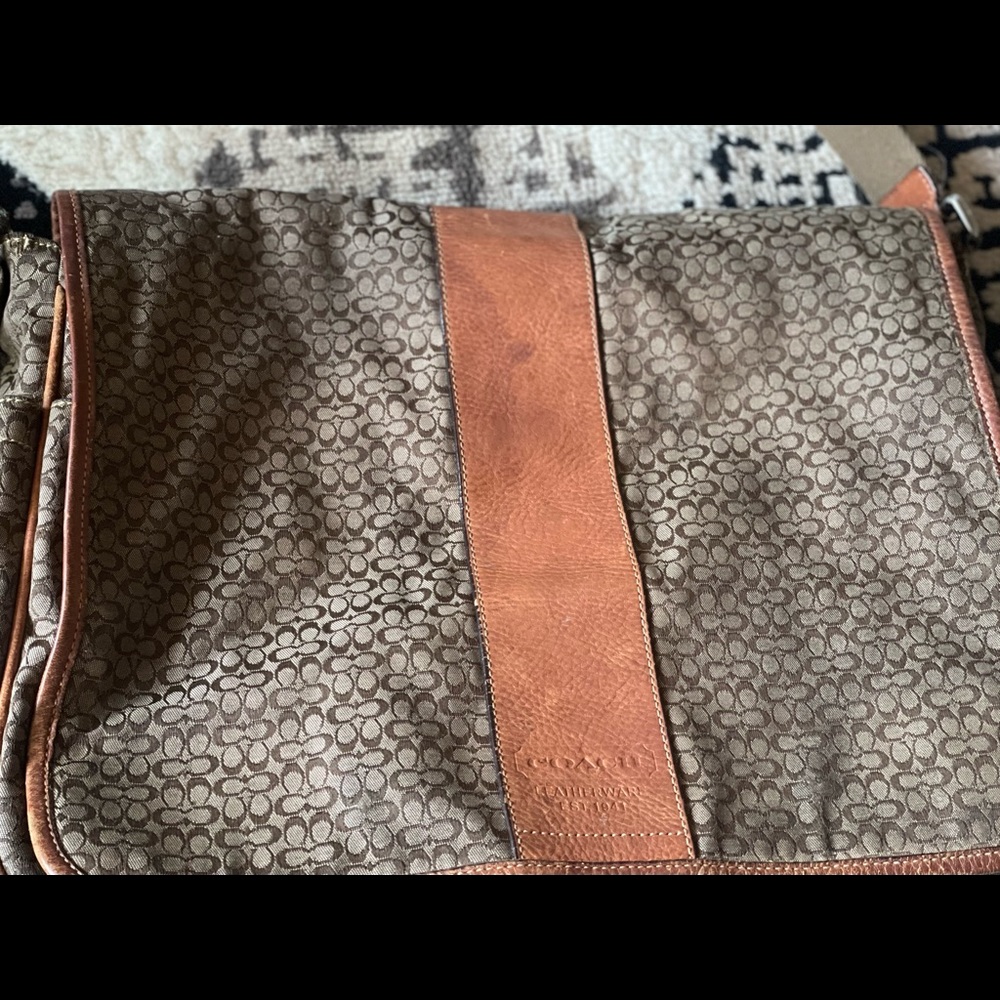 Coach Diaper/ Messenger Bag Gem